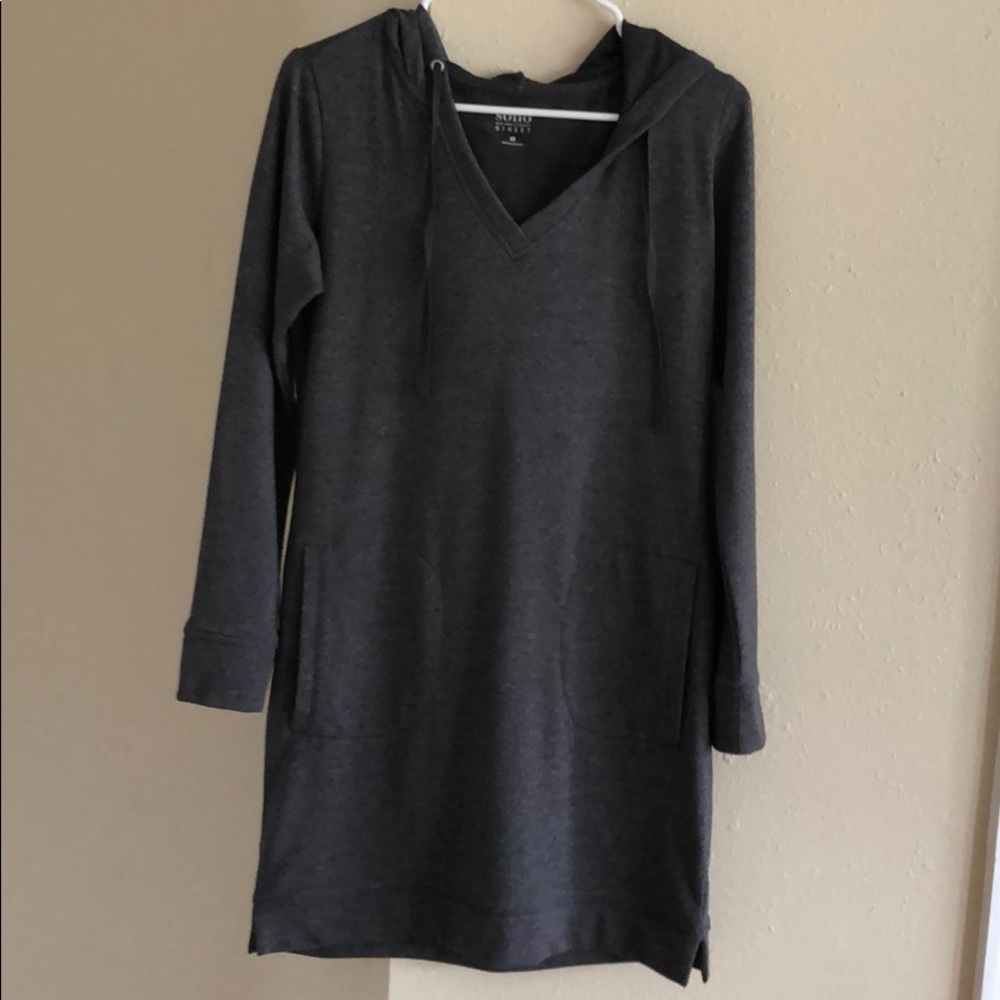 Hoodie sweater dress
